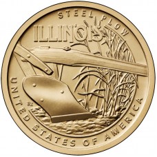 US USA American Innovative Dollar 2024 - 22 Illinois P
