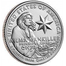 US American Woman Quarter 2022 - 02 Wilma Mankiller D