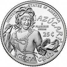 USA US American Woman Quarter 2024 - 14 Celia Cruz D