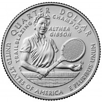 US American Women Quarter 2025 - 20 Althea Gibson UNC D