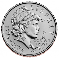 USA Semiquincentennial Dime 2026 Emerging Liberty D UNC