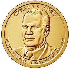 US Presidential Dollar 2016 - 38 Gerald R. Ford D
