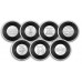 Australia 20 cents 2021 7x AC/DC Vinyl Coin Collection in special collectors case Australia 20 cents 2021 7x AC/DC Vinyl Coin Collection in special collectors case