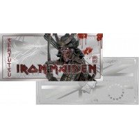 Cook Islands 1 dollar 2022 IRON MAIDEN - Senjutsu - 5 gr silver coin note banknote Cook Islands 1 dollar 2022 IRON MAIDEN - Senjutsu - 5 gr silver coin note banknote