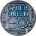 Cook Islands 20 dollars 2023 CYBER QUEEN The Beginning - 3 oz silver coin