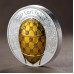 Mongolia 1000 Togrog 2024 Faberge Eggs: Imperial Coronation Egg 2 oz Zilveren Munt Proof