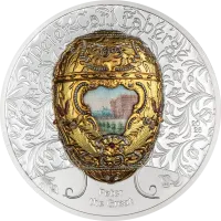 Mongolia 1000 Togrog 2026 Fabergé Eggs Peter the Great 2 oz Silver Coin Proof Mongolia 1000 Togrog 2026 Fabergé Eggs Peter the Great 2 oz Silver Coin Proof