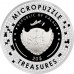 Palau 20 dollars 2022 - COUPLE UNDER ONE UMBRELLA By Leonid Afremov Micropuzzle Treasures - 3 oz silver coin 20$