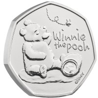 2020 Disney Classic - Winnie the Pooh - UK United Kingdom 50 pence BU coin 2020 Disney Classic - Winnie the Pooh - UK United Kingdom 50 pence BU coin