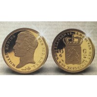 Nederland – Gouden Penning – Het Waardevolste Goud: Herslag 10 Gulden 1818 Willem I | 3,50 gram