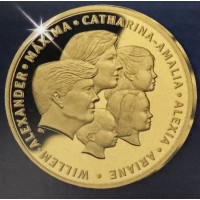 Nederland – Gouden Penning – Willem-Alexander & Máxima: Compleet Gezin | 4,75 gram