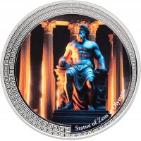 Niue 2 Dollars 2026 Statue of Zeus at Olympia 1 oz Silver Coin Proof Niue 2 Dollars 2026 Statue of Zeus at Olympia 1 oz Silver Coin Proof