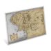 Lord of the Rings – Middle Earth Map | 2021 Niue 2 Dollars 35 g Silver Coin Note BU