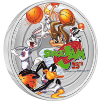 2021 SPACE JAM 25th Anniversary - Niue 2 dollars 1 oz silver coin